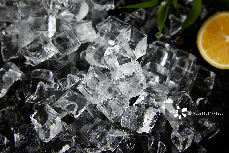 冰块特写图片图片素材