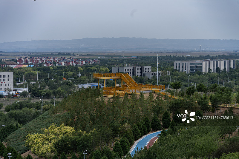 鄂尔多斯马兰花草原旅游景区图片素材