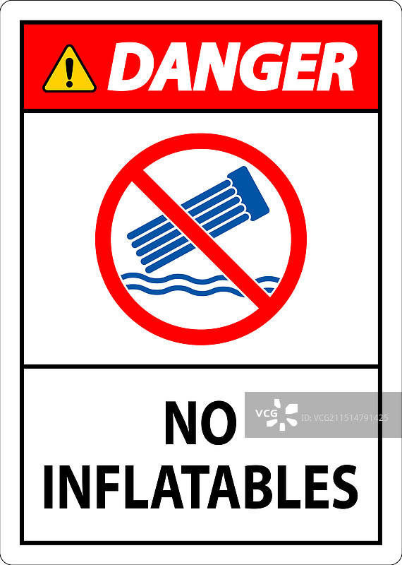 注意：禁止使用充气设备图片素材