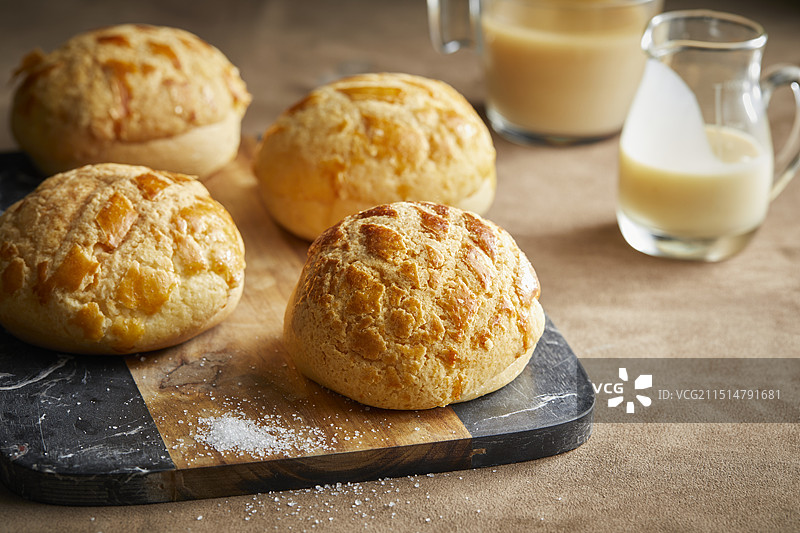 港式菠萝包图片素材