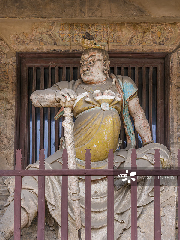 《黑神话·悟空》取景地之一：山西平遥双林寺·彩塑图片素材