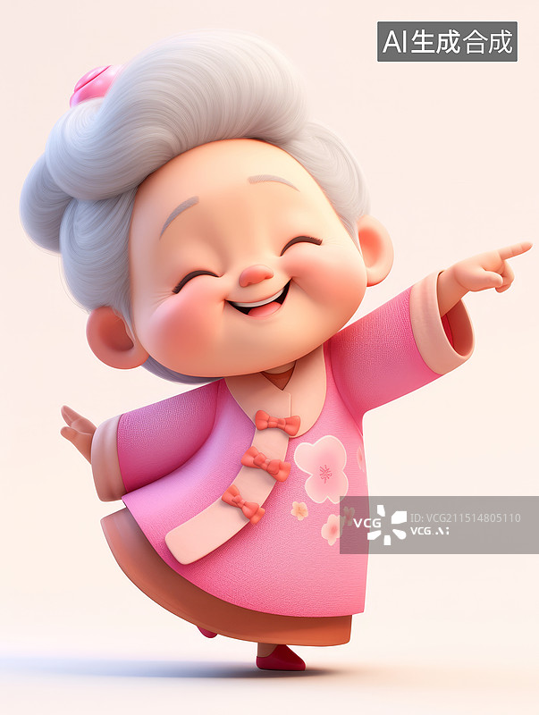 【AI数字艺术】老年人跳芭蕾舞图片素材