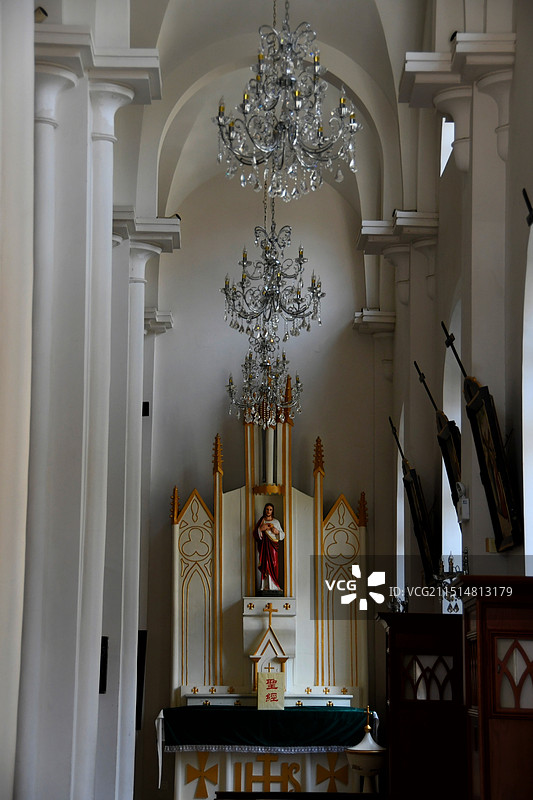 南京石鼓路天主堂图片素材