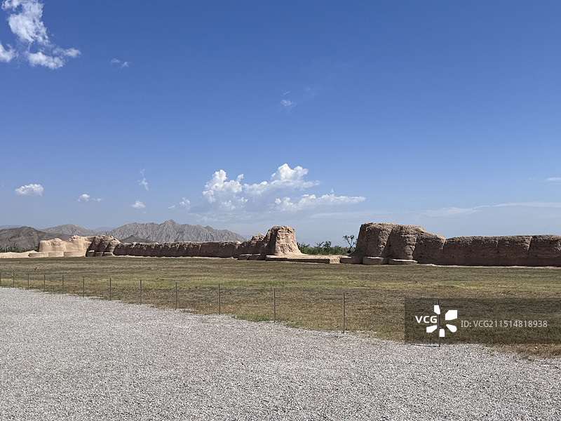 西夏王陵图片素材