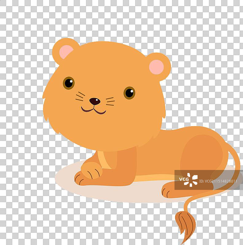 快乐休息的雌狮图片素材