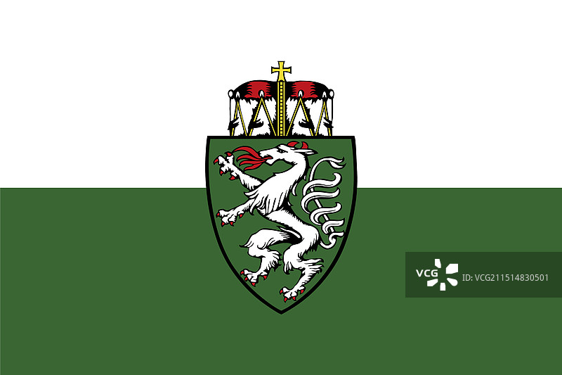 施蒂利亚州旗图片素材