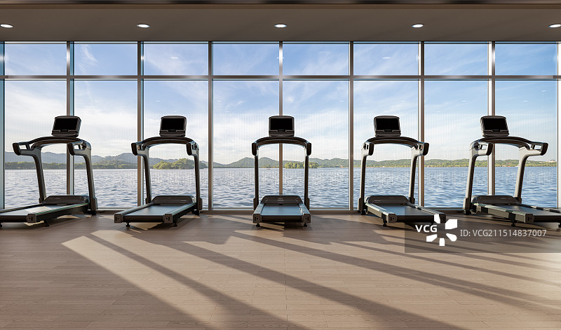 健身房_健身器材图片素材