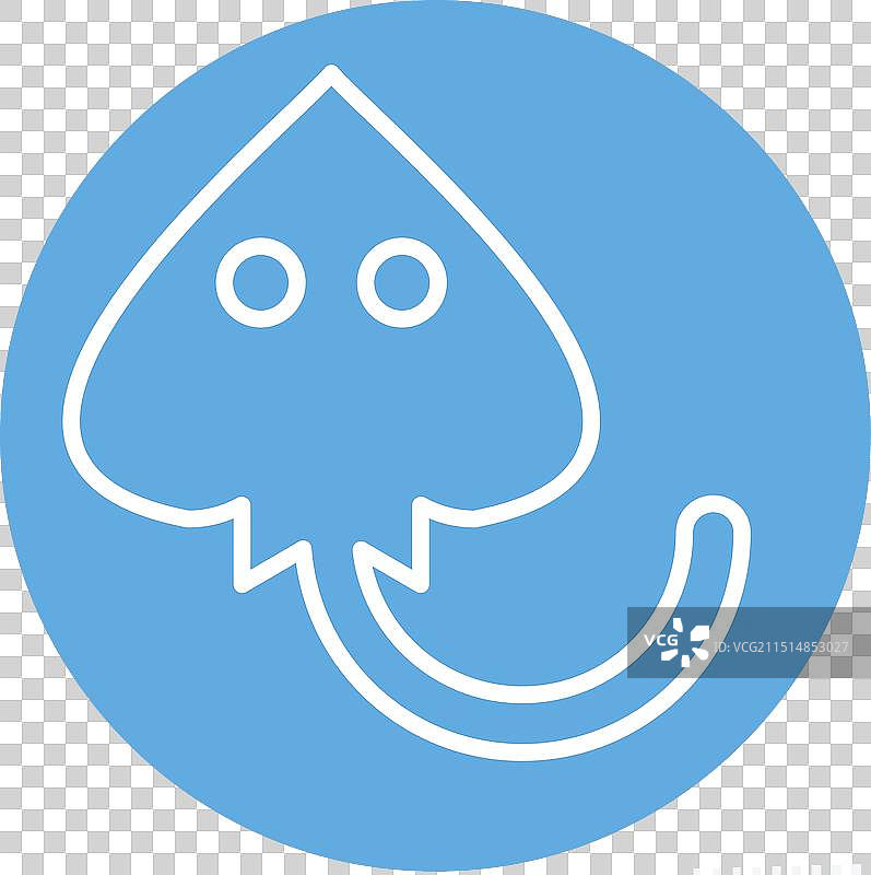 与海洋符号蓝眼睛相关的蝠鲼图标图片素材
