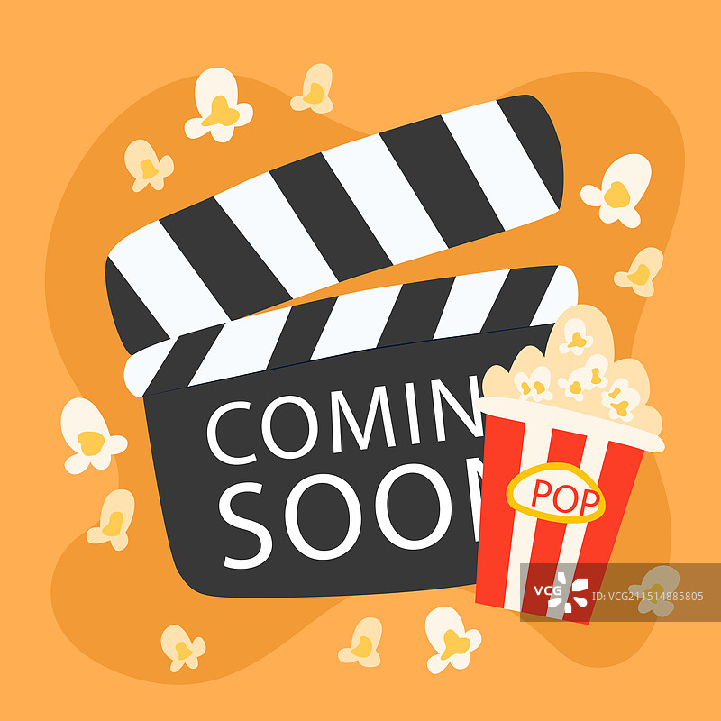 创意敬请期待预告背景图片素材