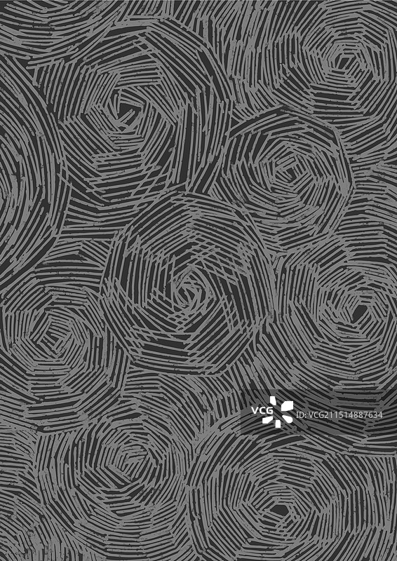 黑色背景上的抽象白色线条图图片素材