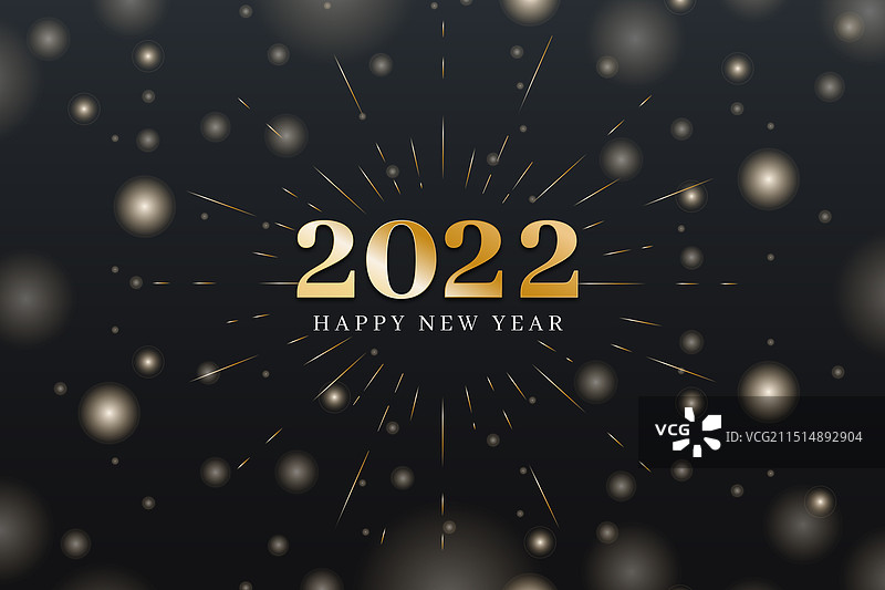 金色渐变新年背景图片素材