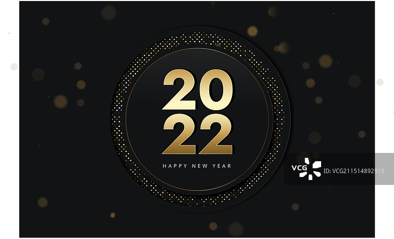 金色渐变新年背景图片素材