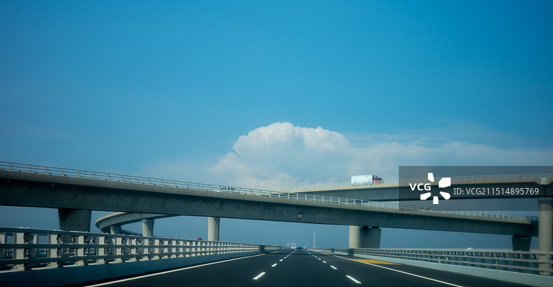 跨海大桥风光图片素材