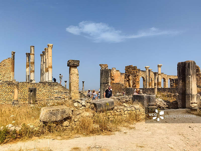 《古罗马遗址》沃鲁比利斯图片素材