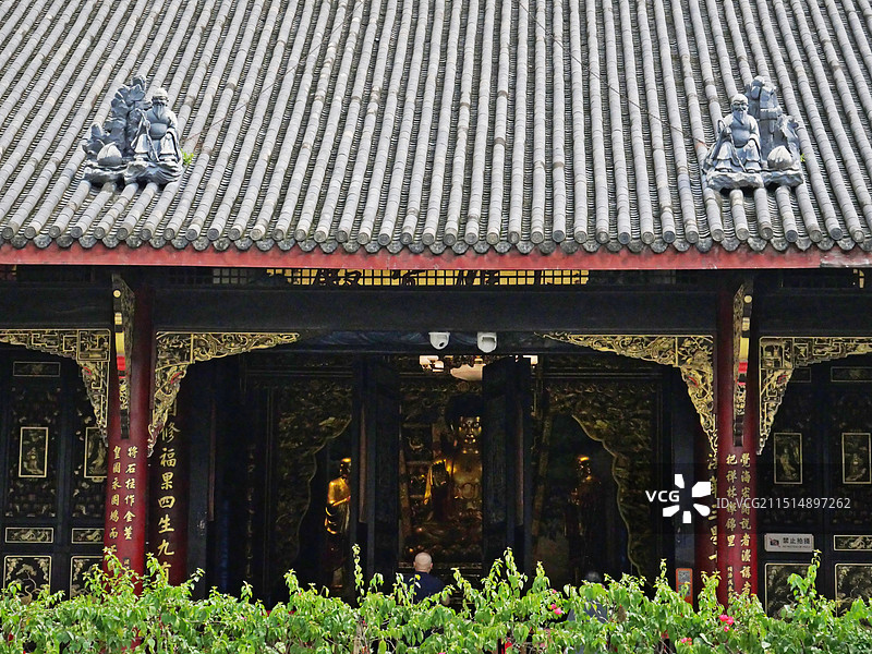 成都春熙路太古里大慈寺图片素材
