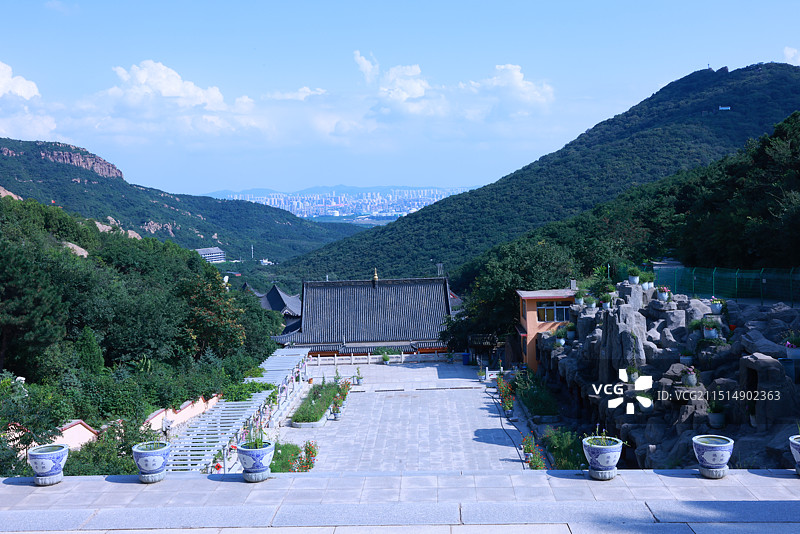 锦州北普陀山景区图片素材