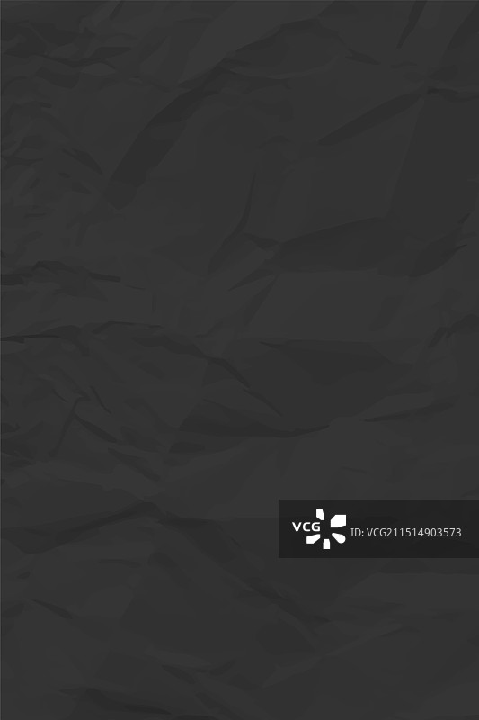 黑色干净褶皱纸图片素材