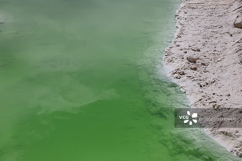 有颜色的湖海图片素材