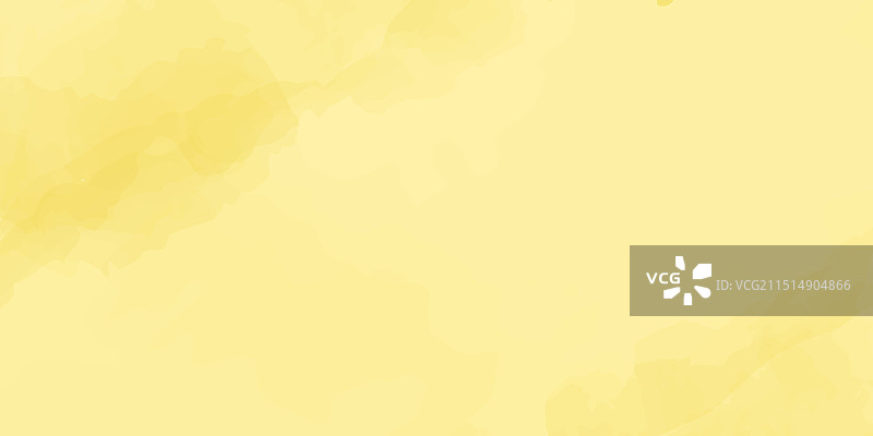 明亮黄色彩色水彩banner图片素材