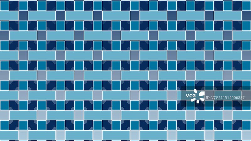 蓝色星格图片素材