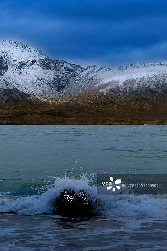 挪威峡湾图片素材