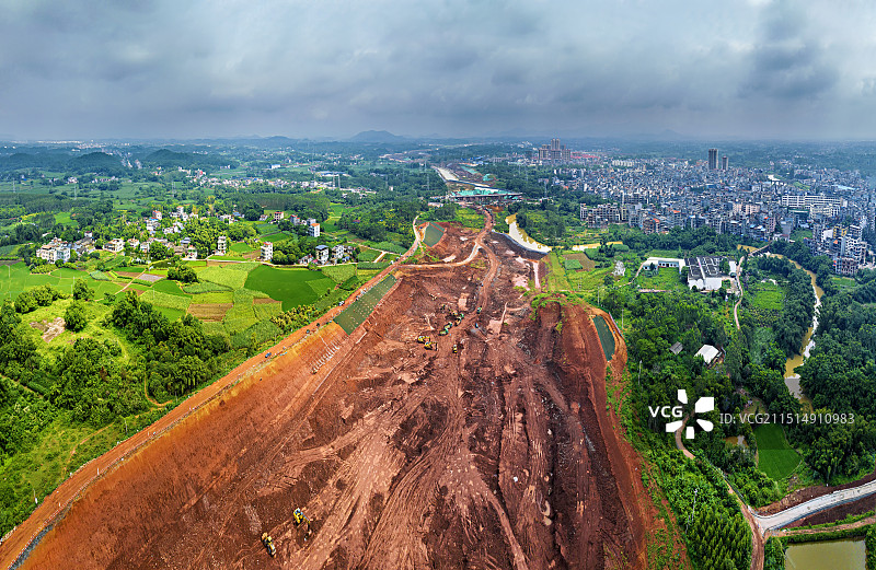 广西钦州市灵山县陆屋镇图片素材