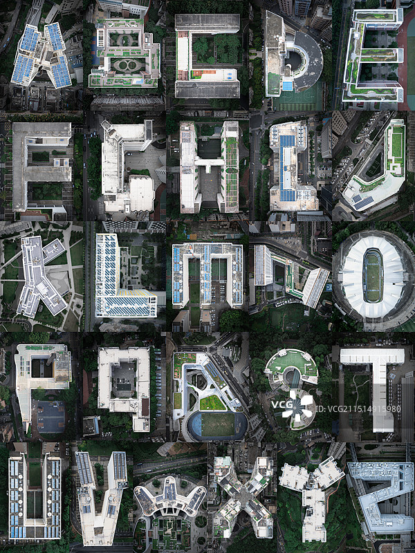 隐藏在深圳建筑中的26个字母图片素材