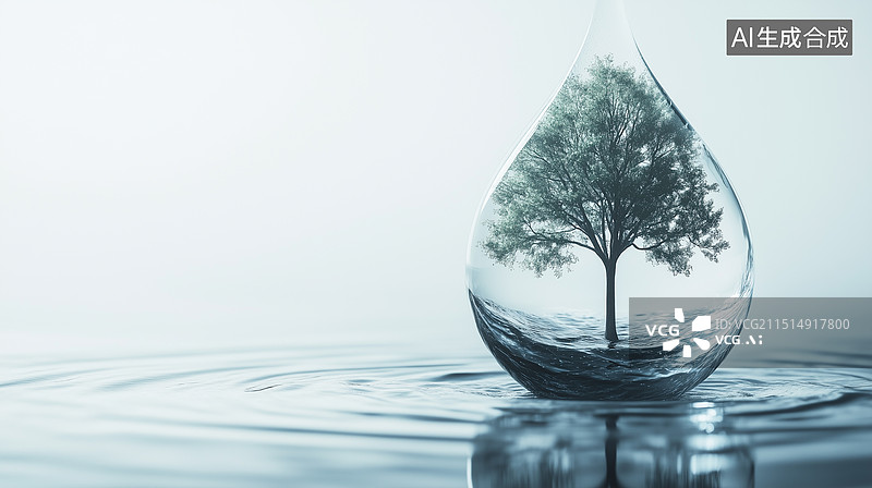 【AI数字艺术】可持续发展环保地球概念场景图片素材