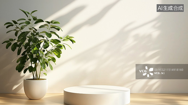 【AI数字艺术】简约风格室内场景图片素材