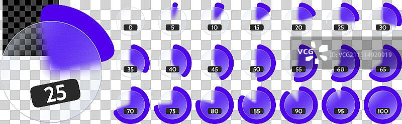 玻璃信息图图片素材