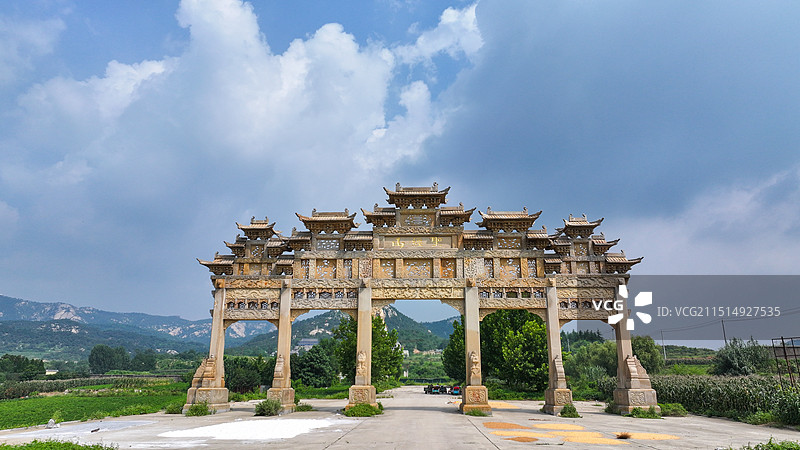 威海圣经山图片素材