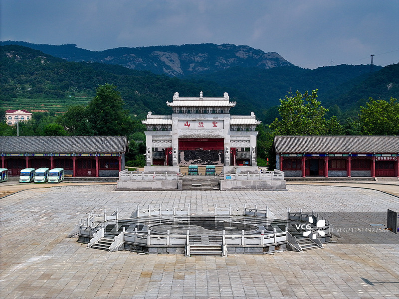 威海圣经山图片素材