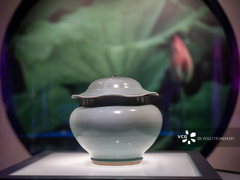 中国遂宁宋词博物馆精美瓷器图片素材