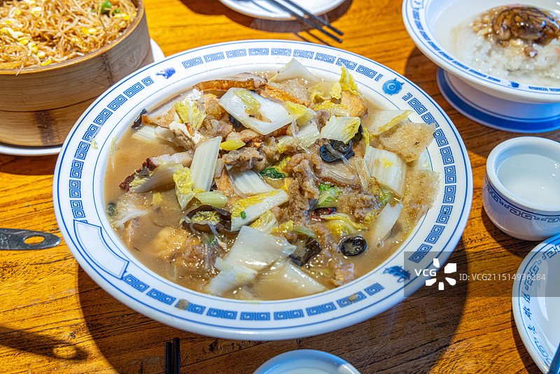 地方美食 洛阳水席 老雒阳烩菜图片素材