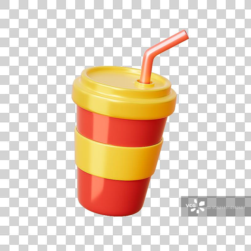 卡通风格的可乐免抠元素图片素材