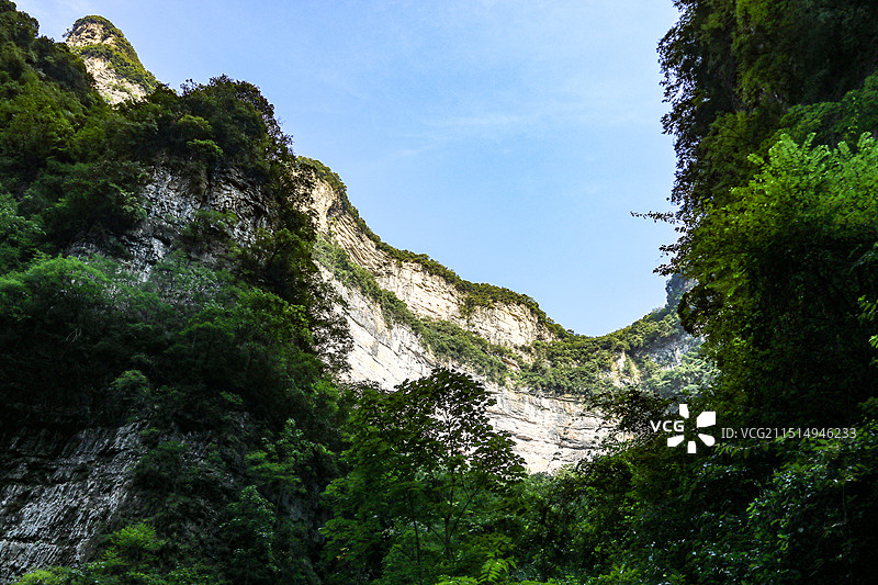 湖北宜昌三峡竹海风景区图片素材