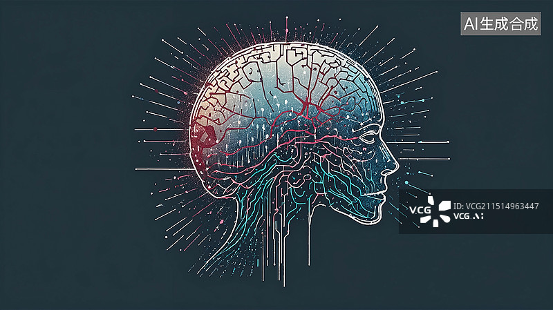 【AI数字艺术】未来思维图片素材