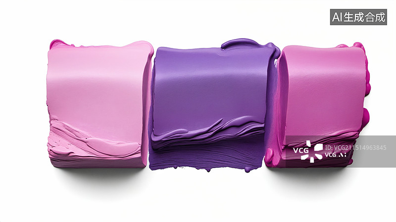 【AI数字艺术】多彩口红样本展示图片素材