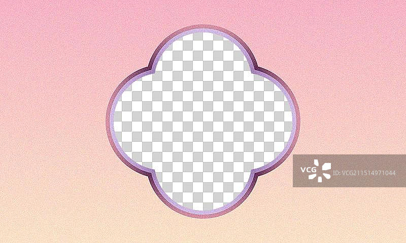 四瓣花图形镂空图案，苏州园林轩窗框景花窗，传统园林造景手法，几何图形形状窗洞门洞图片素材