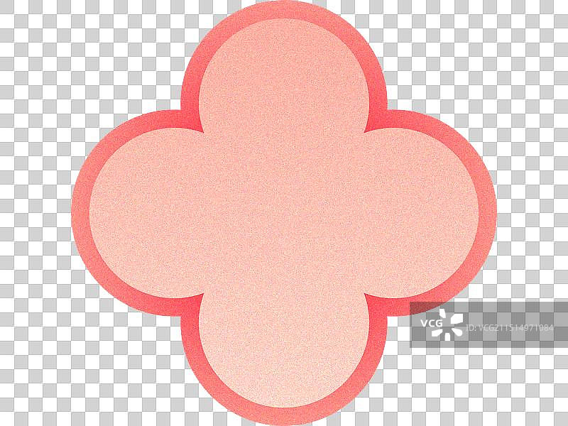 四瓣花图形镂空图案，苏州园林轩窗框景花窗，传统园林造景手法，几何图形形状窗洞门洞图片素材