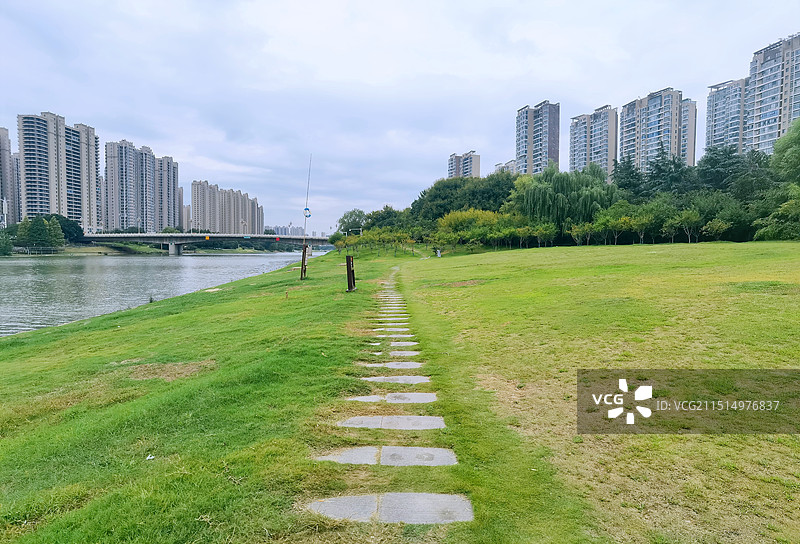 河南省漯河市郾城区4A级景区沙澧河风景区美景图片素材
