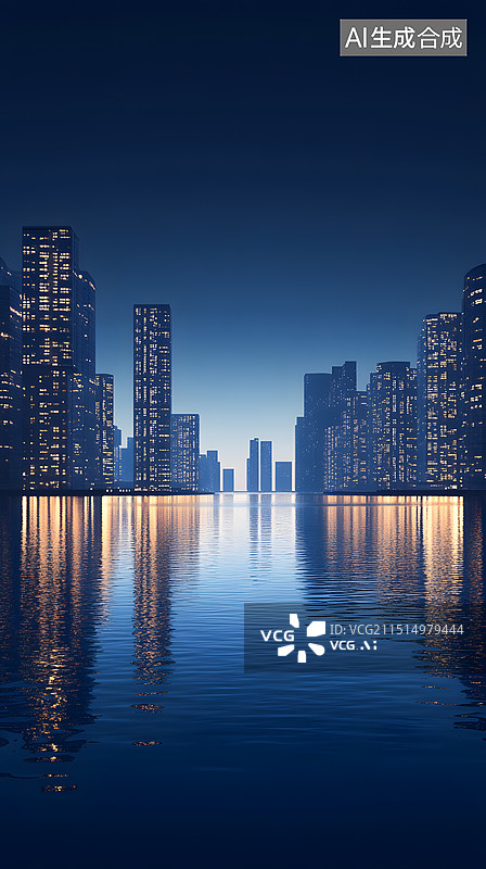 【AI数字艺术】现代建筑图片素材