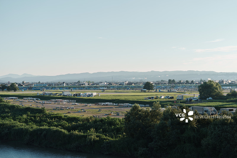 日本长冈花火大会图片素材