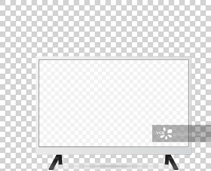 3D现代简约电视屏幕图片素材