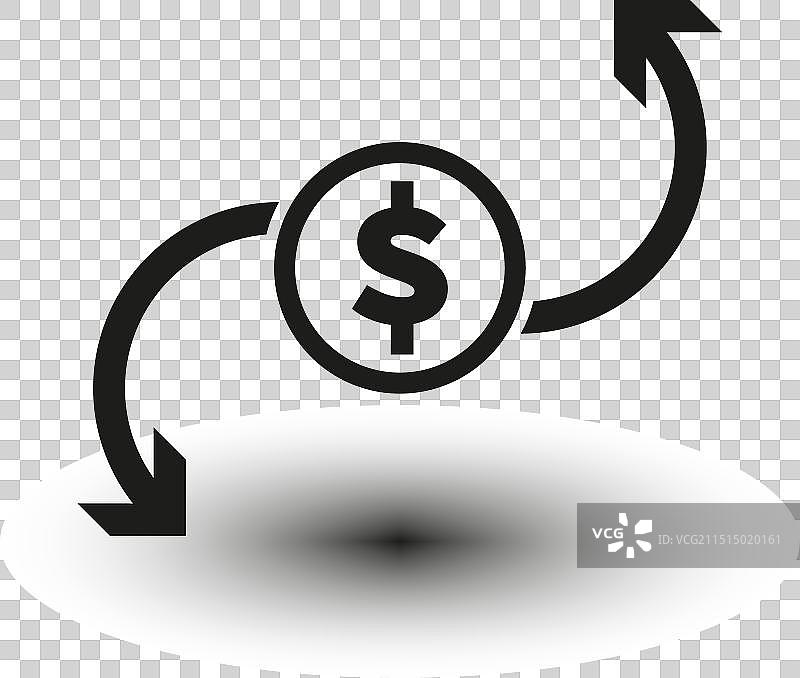 资金转账模型EPS 10图片素材