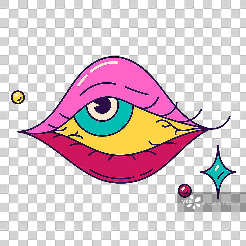 抽象嬉皮装饰图片素材