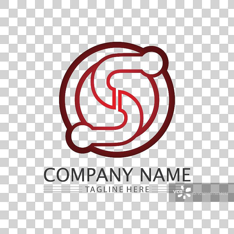 商业公司的字母标志图片素材