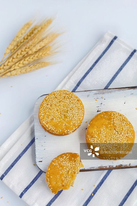 芝麻饼图片素材