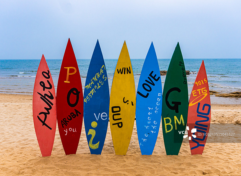 秦皇岛北戴河的沙滩，海滩图片素材