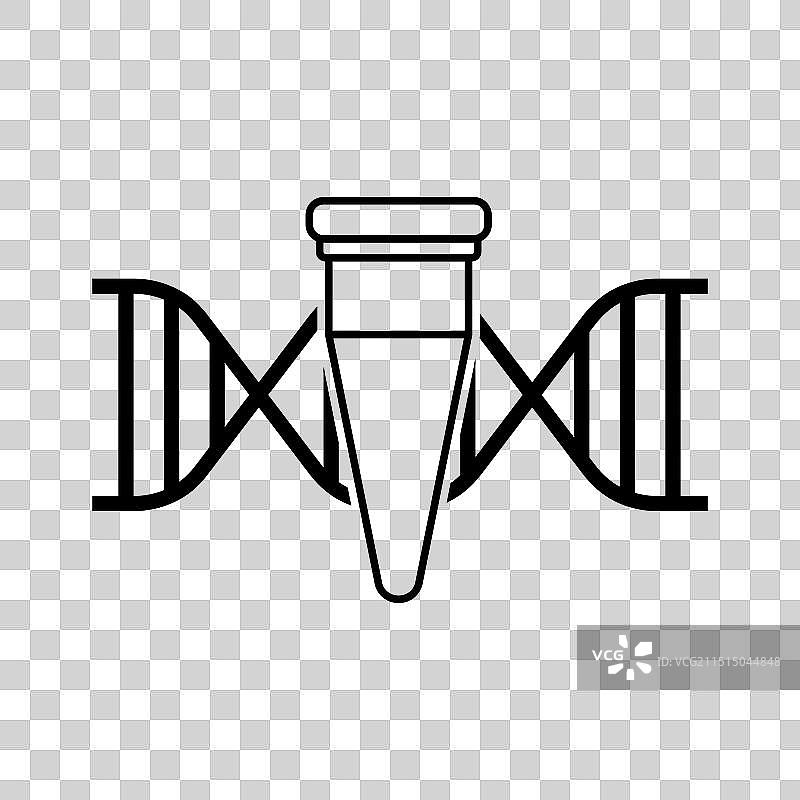 DNA提取和PCR图标图片素材